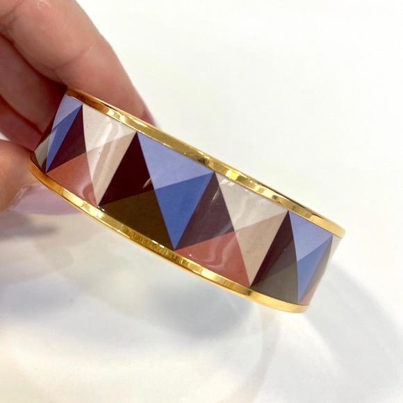 SOLD on EBay. HERMÈS enamel bangle - Picture 4 of 10